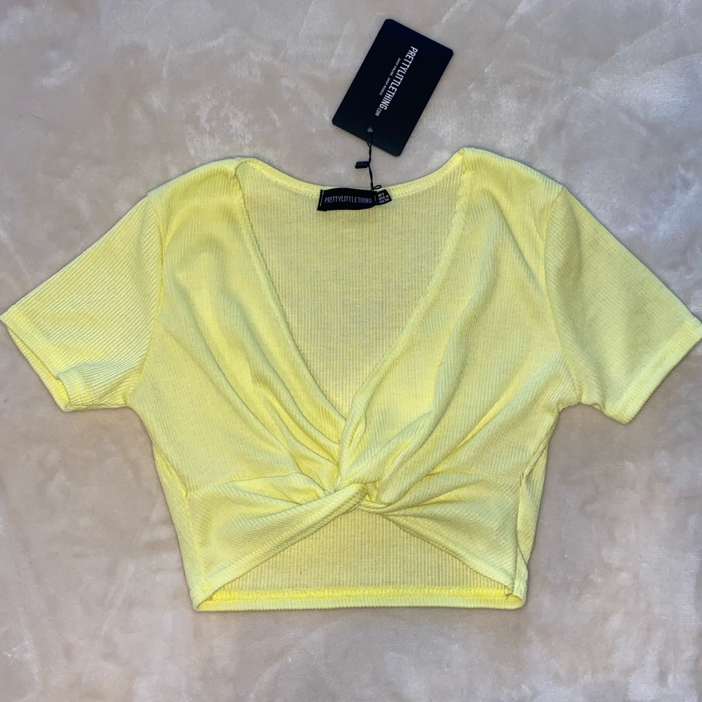 PrettyLittleThing cropped top